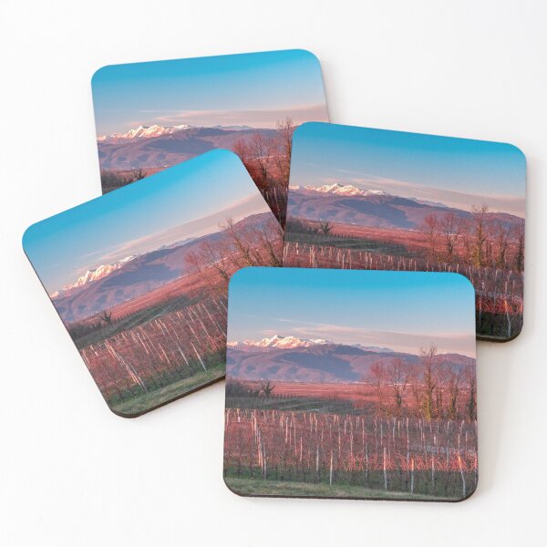 Item preview, Winter sunset in the vineyards of Collio Friulano designed and sold by zakaz86.