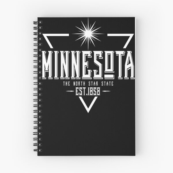 Item preview, Minnesota The North Star State Est. 1858 Stylish Art MN Pride Shirt Gear designed and sold by DynamicDesign.