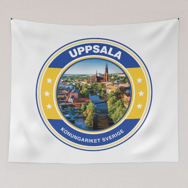 Item preview, Visit Uppsala Love Sweden designed and sold by HelloFromAja.
