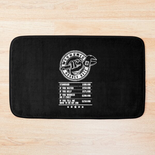 Item preview, Mechanic hourly rate designed and sold by Captain Mood.