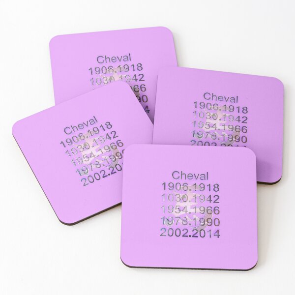 Item preview, Years dates of the sign of the zodic horse designed and sold by CakTheo.