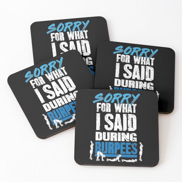 Item preview, Sorry for what I said during burpees designed and sold by Captain Mood.