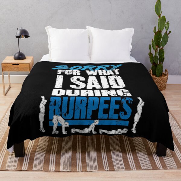 Item preview, Sorry for what I said during burpees designed and sold by Captain Mood.