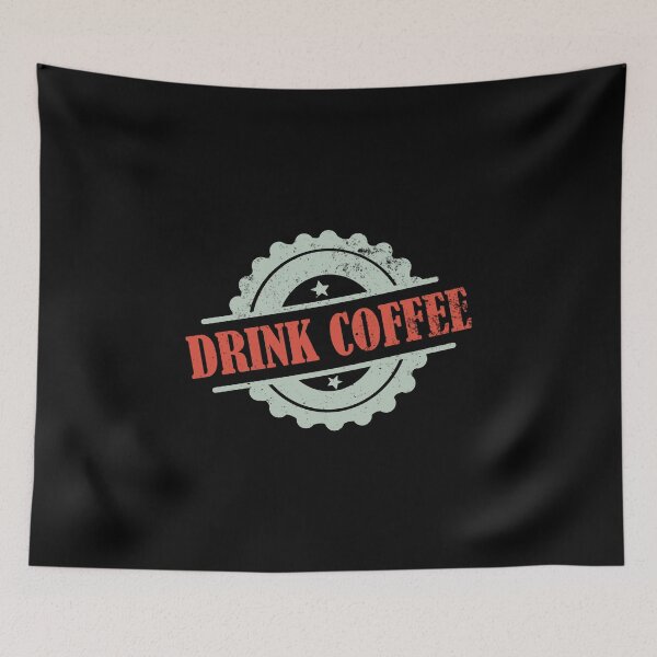 Item preview, drink coffee designed and sold by blankshirt.