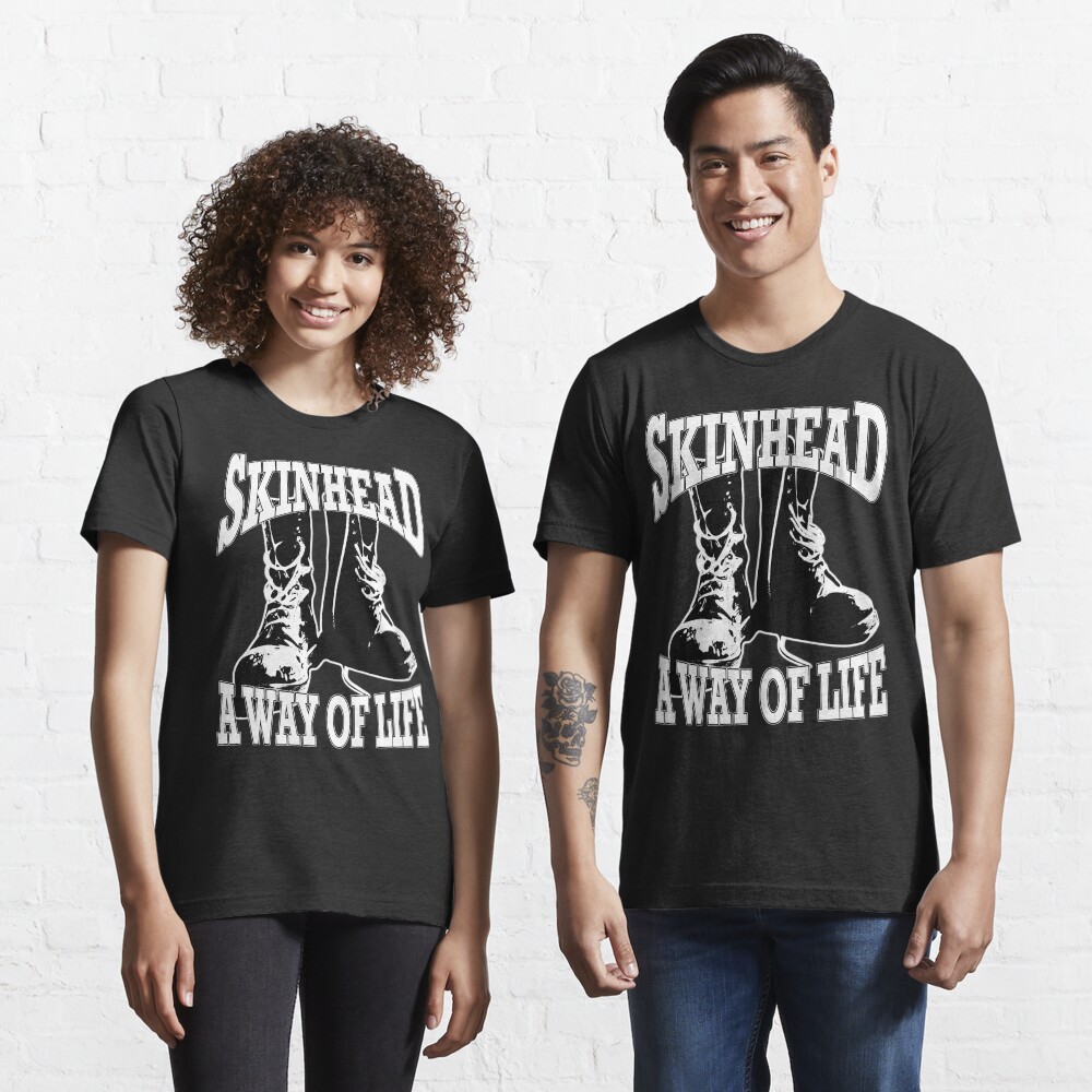 SITTING SKINHEAD A WAY OF LIFE T SHIRT khaki 