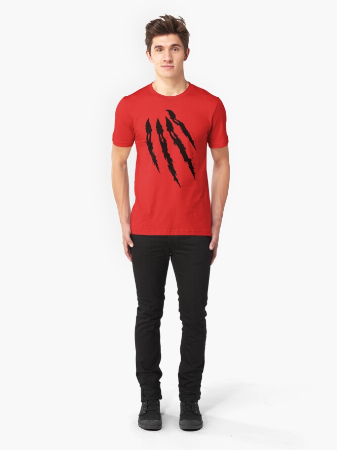 Alternate view of Something to sink your Claws into! Slim Fit T-Shirt