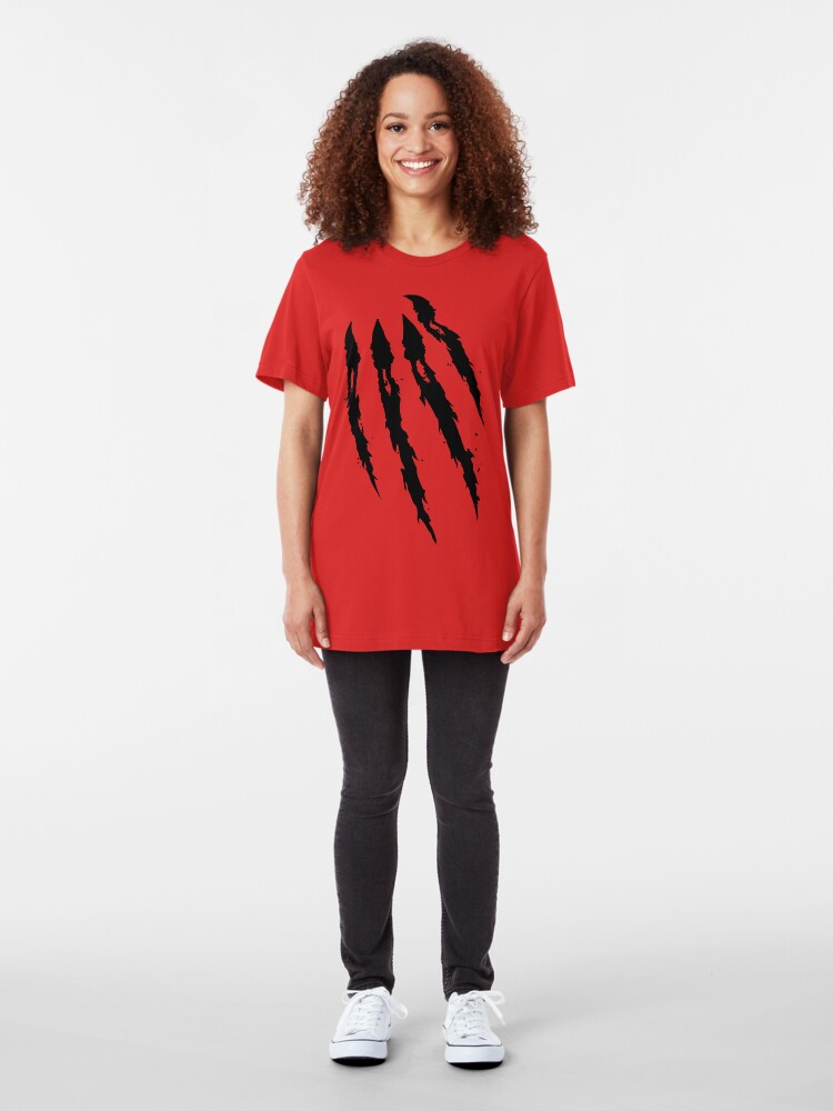 Alternate view of Something to sink your Claws into! Slim Fit T-Shirt