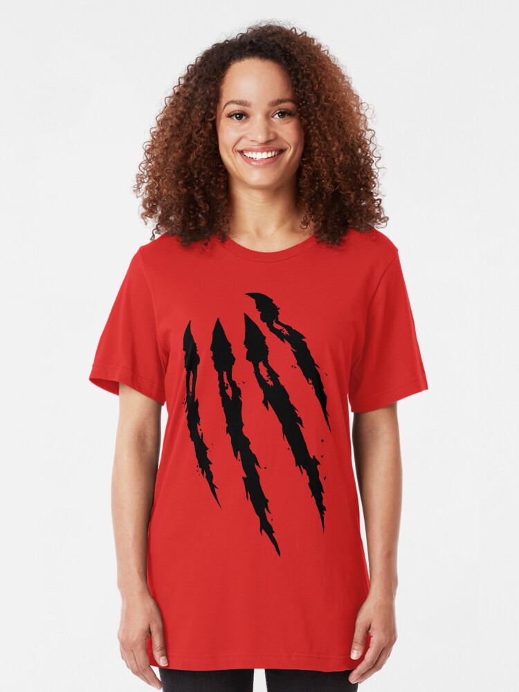 Alternate view of Something to sink your Claws into! Slim Fit T-Shirt