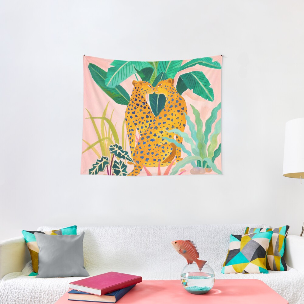 Cheetah Crush Tapestry
