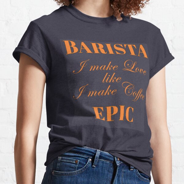 barista t shirt design