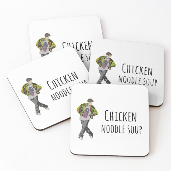 Item preview, BTS Jhope Chicken Noodle Soup design designed and sold by NoonaStudio.