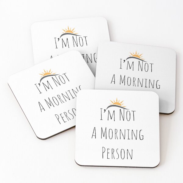 Item preview, I'm Not A Morning Person designed and sold by shema78.