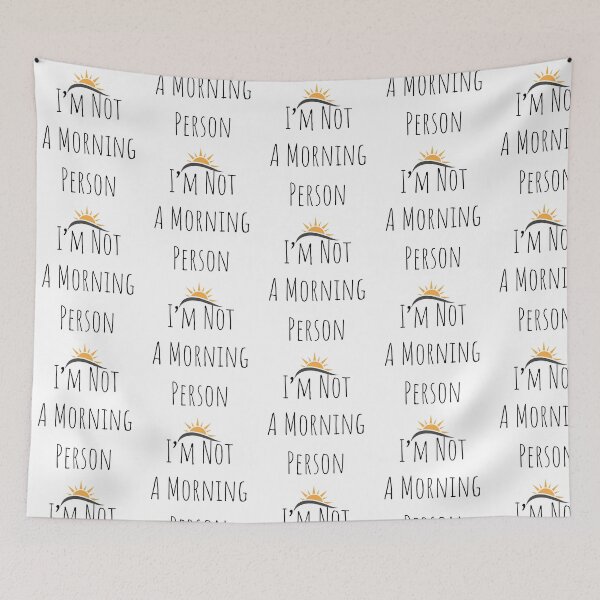 Item preview, I'm Not A Morning Person designed and sold by shema78.