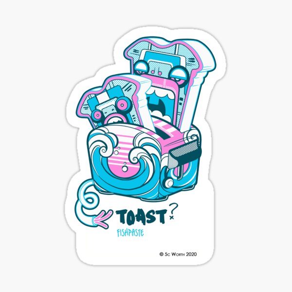 Toast - Fishpaste Sticker