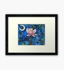 No Mud, No Lotus Framed Print
