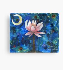 No Mud, No Lotus Canvas Print