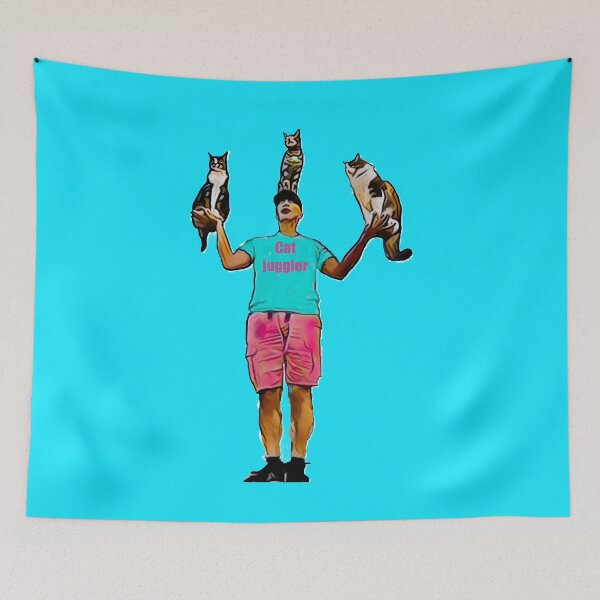 Item preview, The cat juggler.  designed and sold by NatanDesigns.