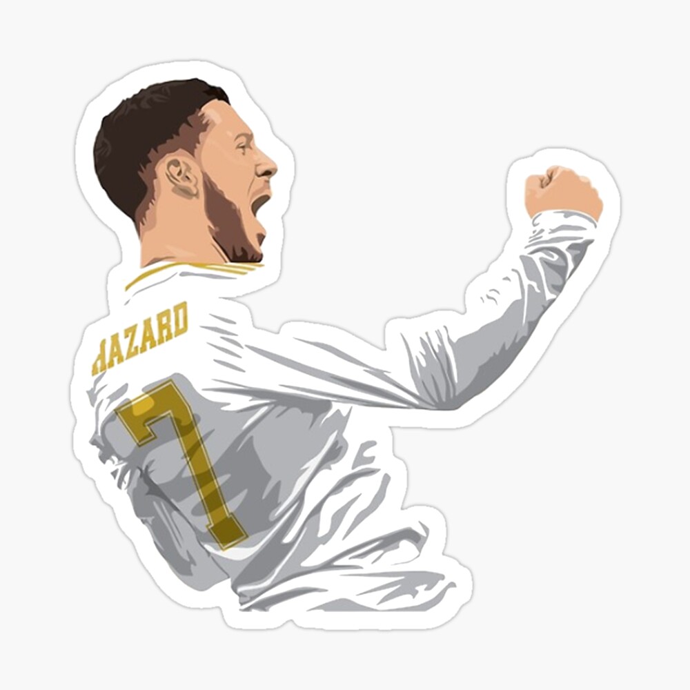 Eden Hazard, design Real madrid club Eden Hazard, design Real madrid club