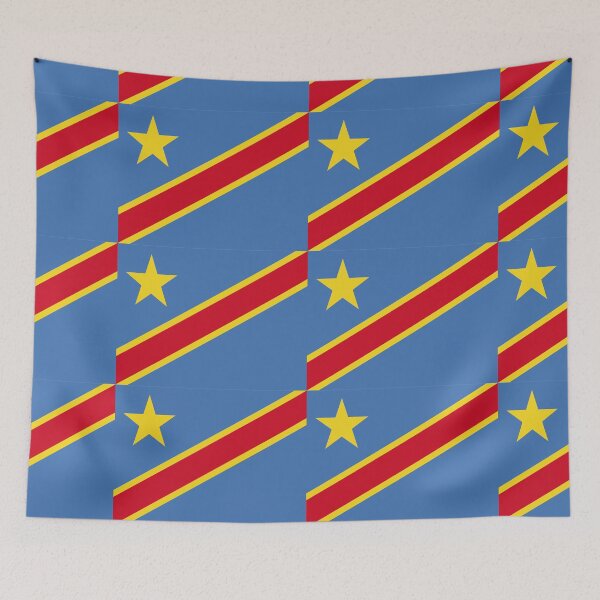 Item preview, Flag of the Democratic Republic of the Congo designed and sold by Flags & Cie.