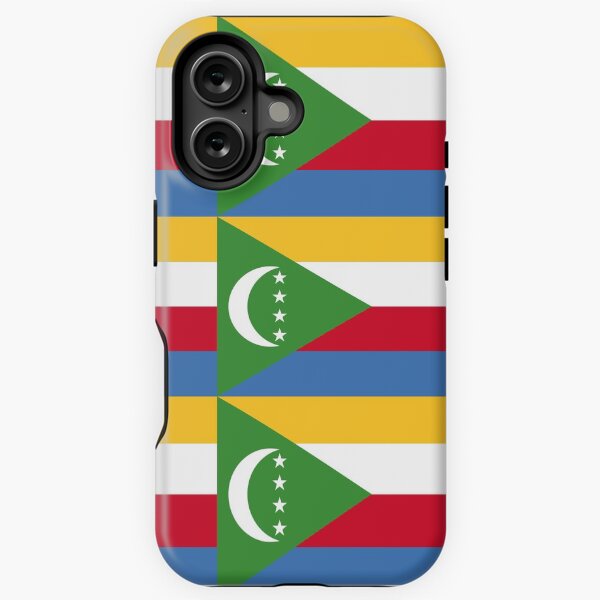 Aperçu de l'œuvre Drapeau des Comores créée et vendue par Flags & Cie.