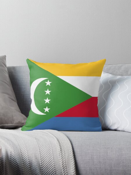Aperçu de l'œuvre Drapeau des Comores créée et vendue par Flags & Cie.