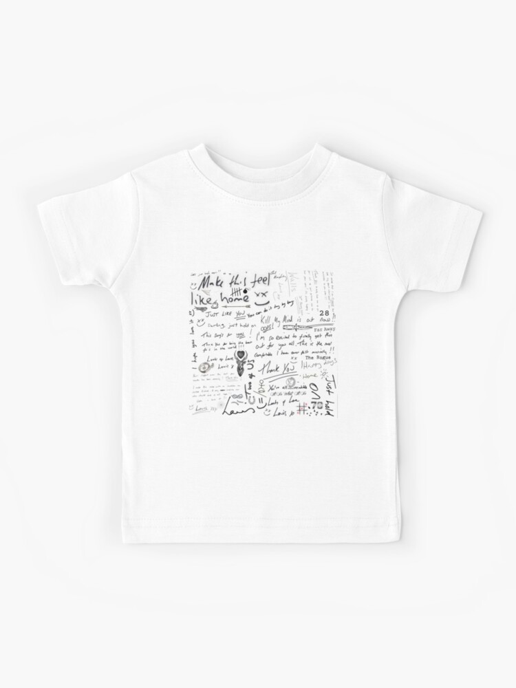 Louis Tomlinson Art with Autograph Kids T-Shirt