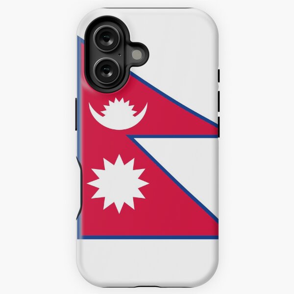 Aperçu de l'œuvre Drapeau du Népal créée et vendue par Flags & Cie.