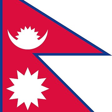Aperçu de l'œuvre Drapeau du Népal de Shorlick