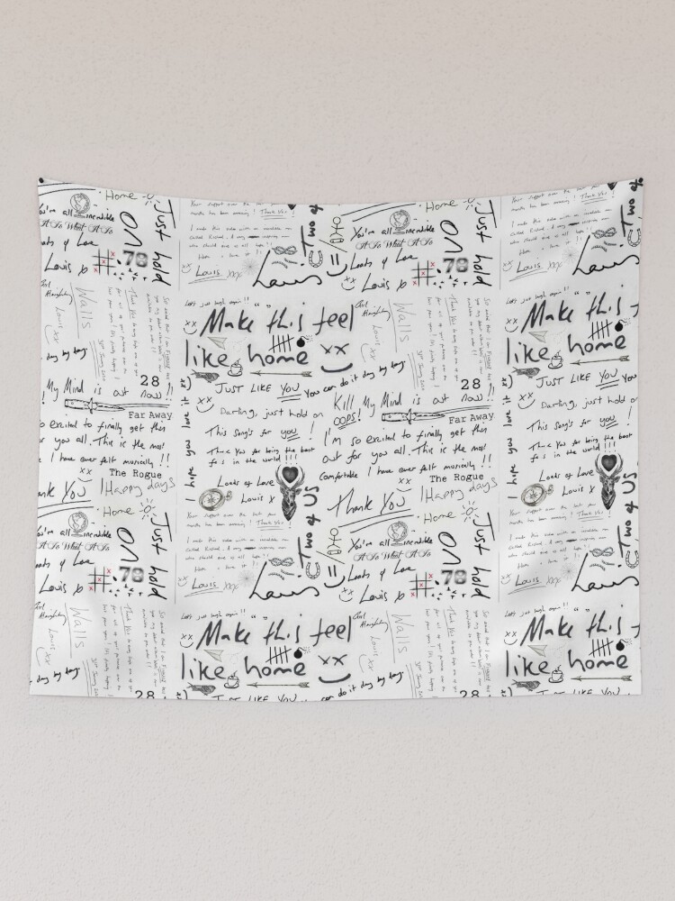 Louis Tomlinson Handwriting Throw Blanket for Sale by enchantedlove
