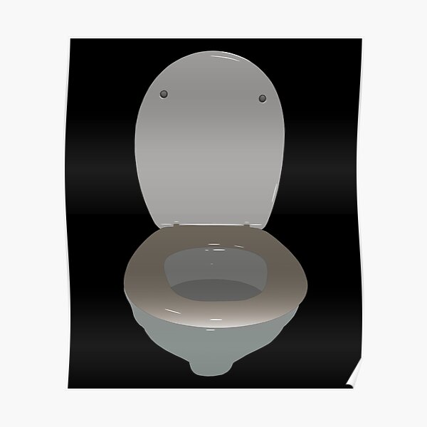 Poster Badezimmer Redbubble