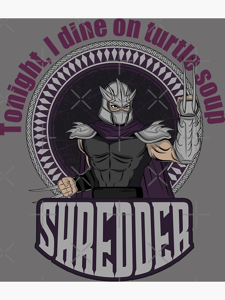 TMNT - Shredder Canvas Print for Sale by FalChi