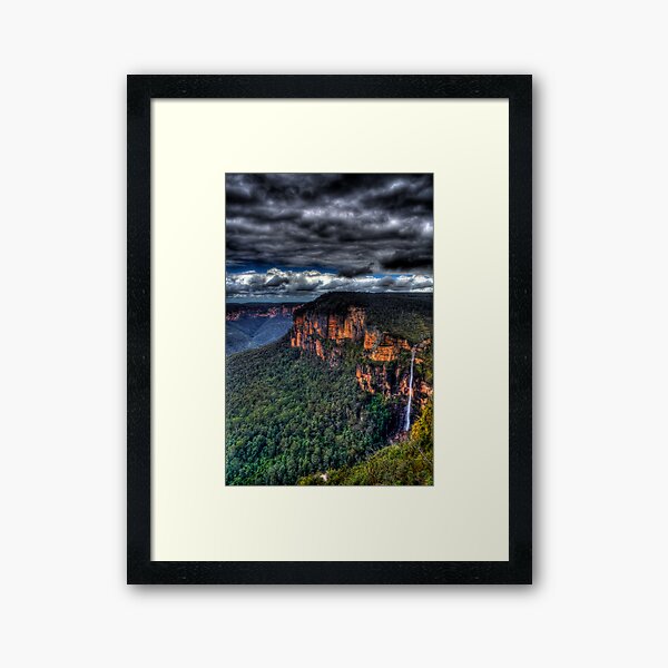 Bridal Veil Falls Framed Art Print
