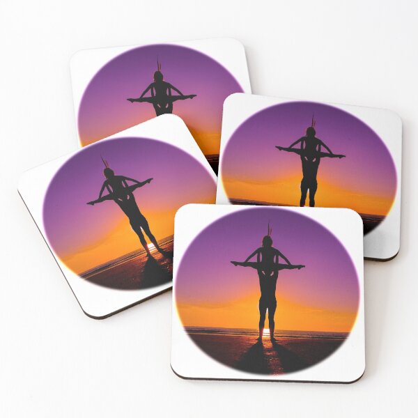 Item preview, Acro Sunset Silhouette by SadSac Designs designed and sold by SadSacDesigns.