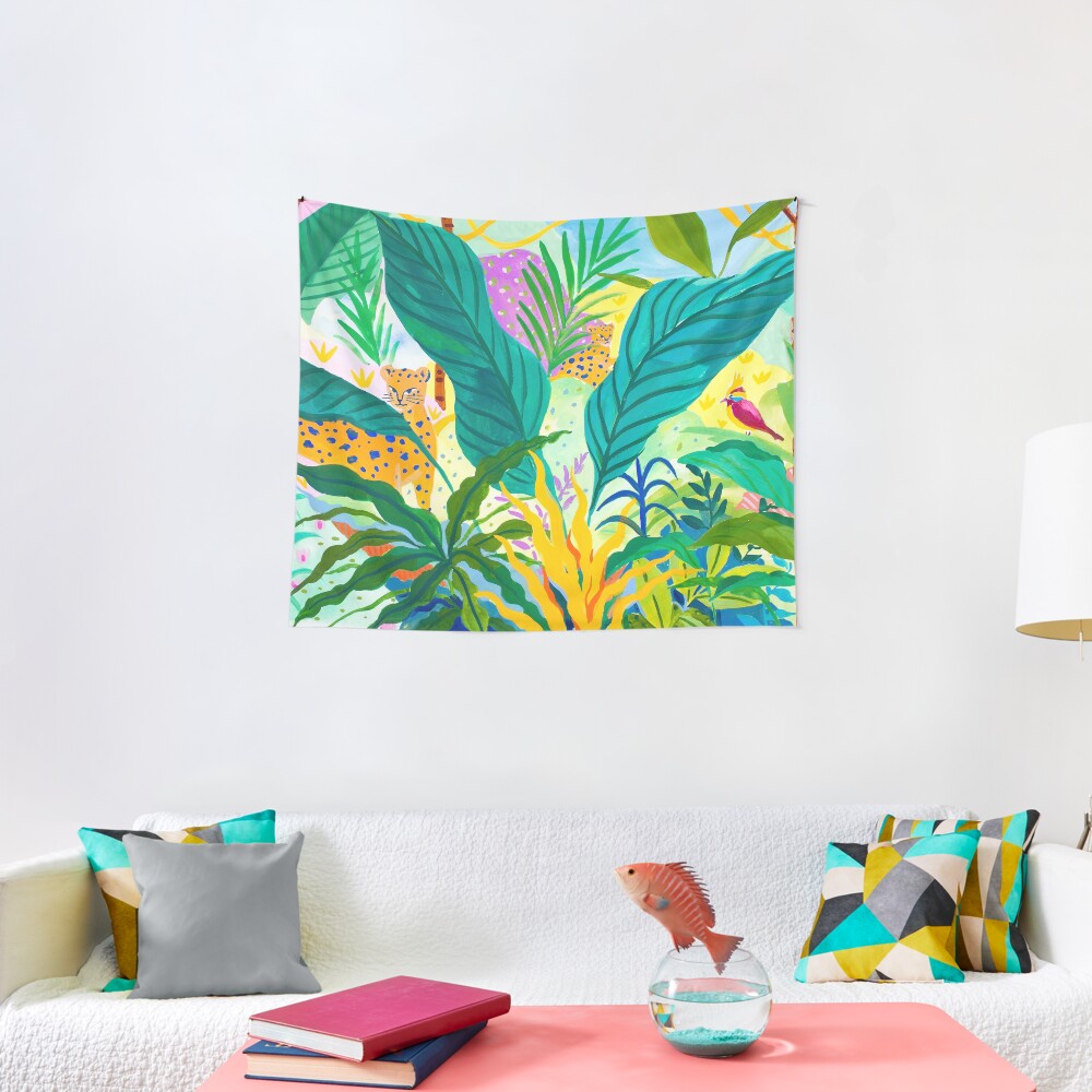 Paradise Jungle Tapestry