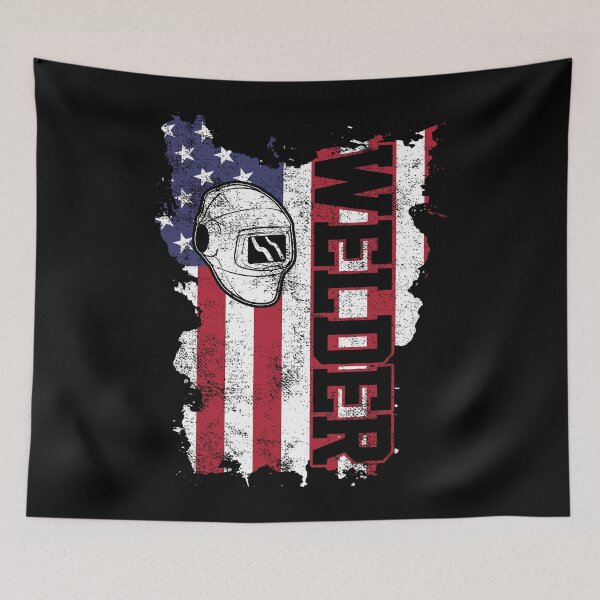 Item preview, Welding USA Flag designed and sold by 4tomic.