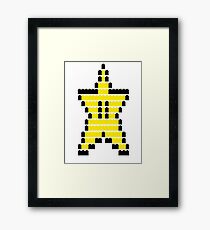 Mario Star Item Framed Print