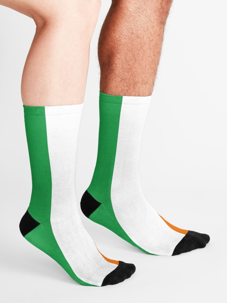 "Flag of ireland" Socks by Shorlick Redbubble