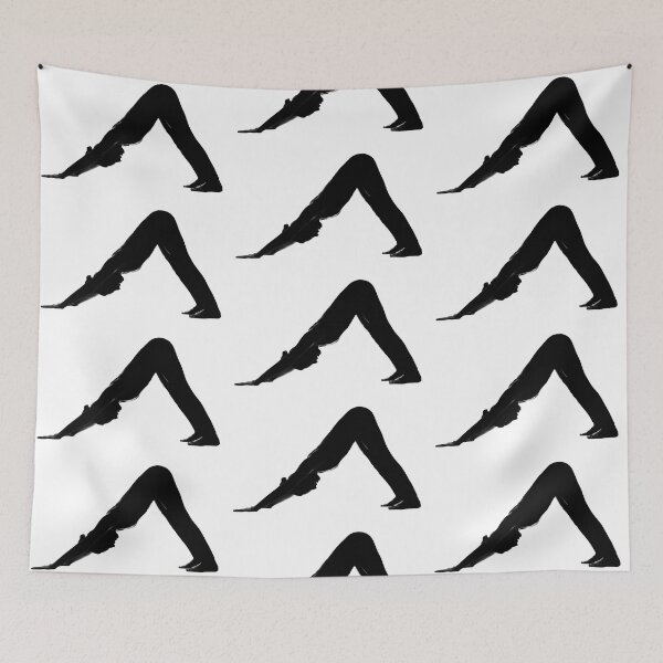 Item preview, Yoga Pose Downward Facing Dog designed and sold by SadSacDesigns.