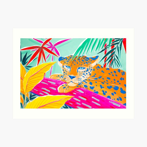 Vibrant Jungle Art Print