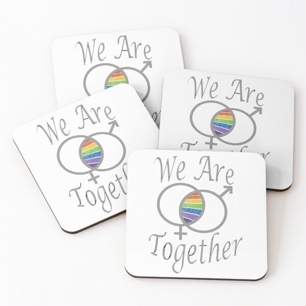 Item preview, We Are Together - Rainbow Pride designed and sold by SadSacDesigns.