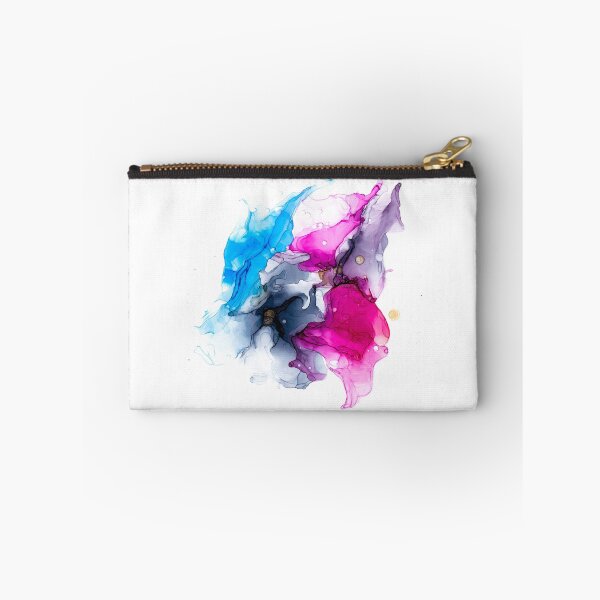 Item preview, original alcohol ink artwork, contemporary art, abstract, flower designed and sold by krisztinaart.