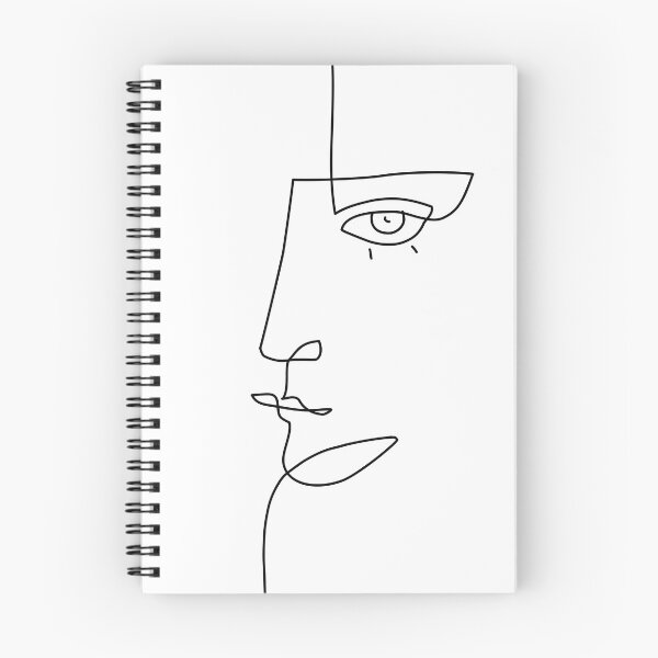 Item preview, Abstract Face II - Line Art designed and sold by TheRedFinch.