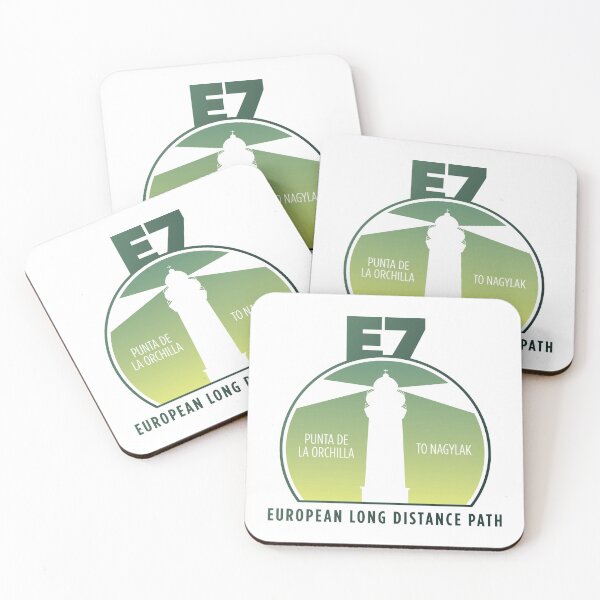 Item preview, E7 - Punta de la orchilla to Nagylak - European Long distance Trail designed and sold by Moritz Schwäble.