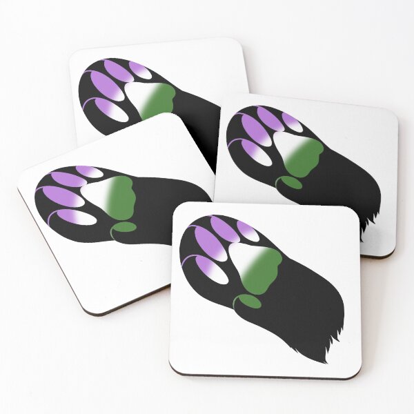 Item preview, Furry Pride paw pawpads dog canine lgbt genderqueer designed and sold by CrispyWhisper.
