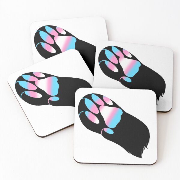 Item preview, Furry Pride paw pawpads dog canine lgbt transgender designed and sold by CrispyWhisper.