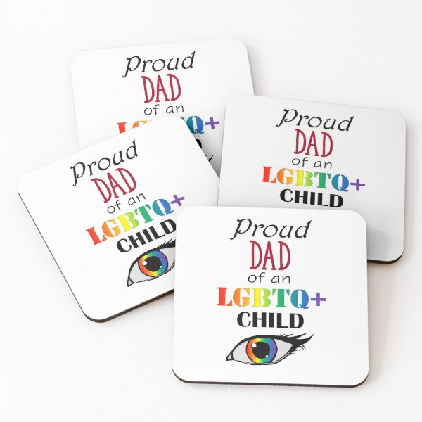 Item preview, Proud Dad of an LGBTQ+ Child designed and sold by Kai Alexander.