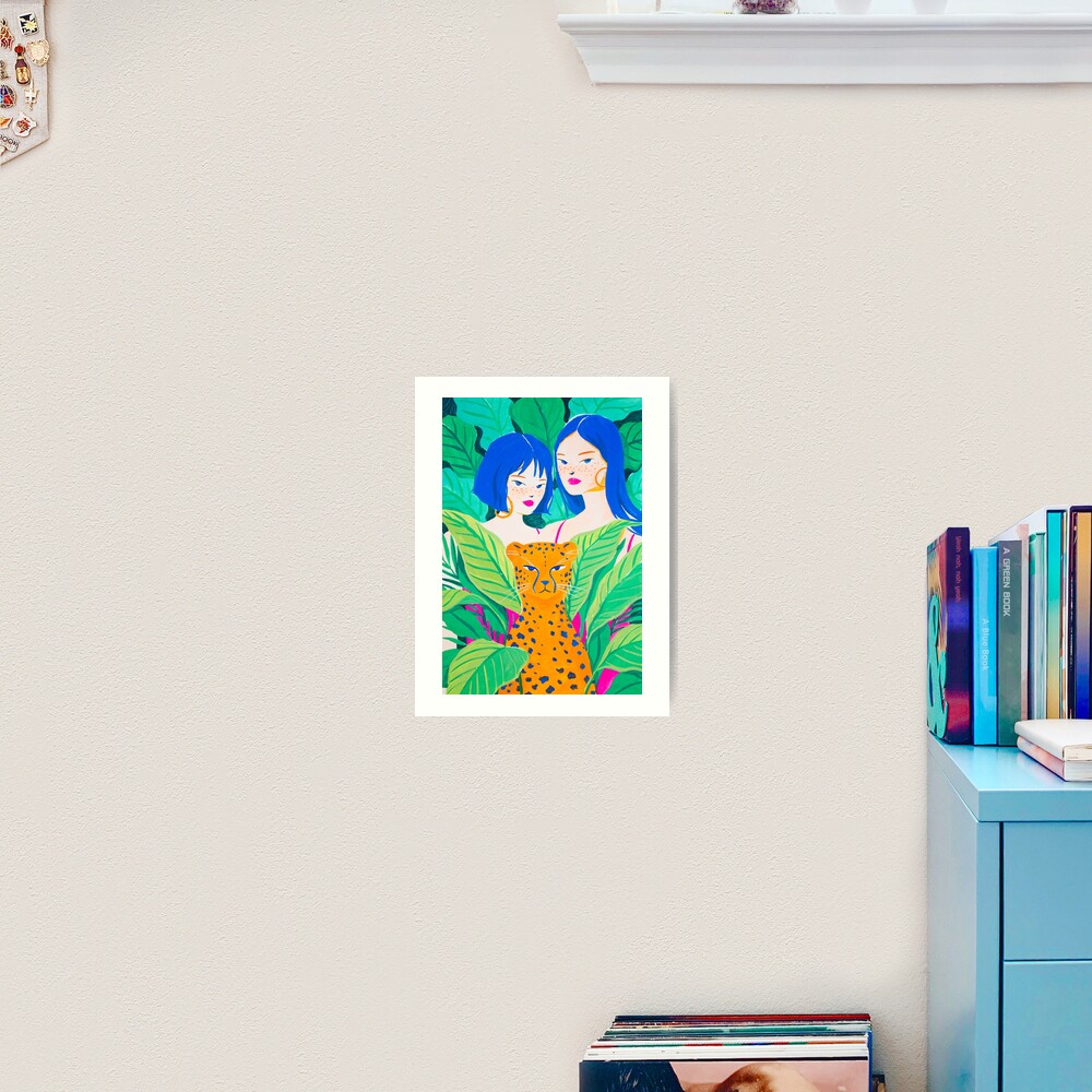 Jungle Friends Art Print