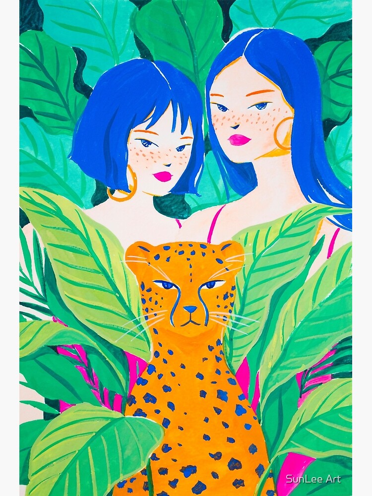 Jungle Friends by sunleeart