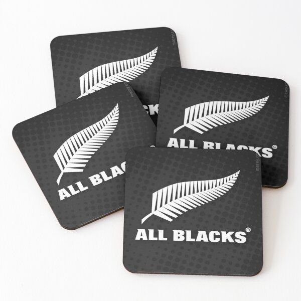 NZ All Blacks Coasters (Set of 4)