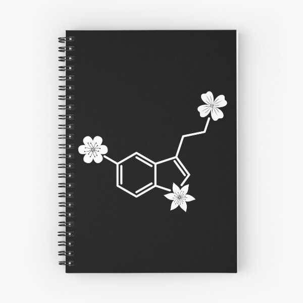Item preview, Floral Serotonin Molecule Chemistry Design designed and sold by mrhighsky.